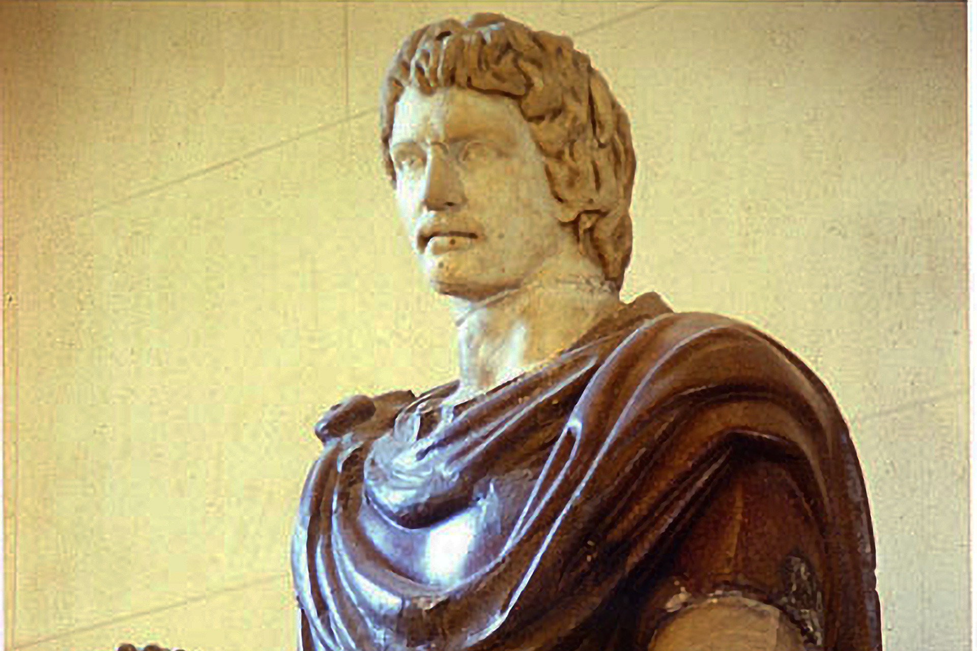 Statuie colosala de "Barbar" (Dac)
